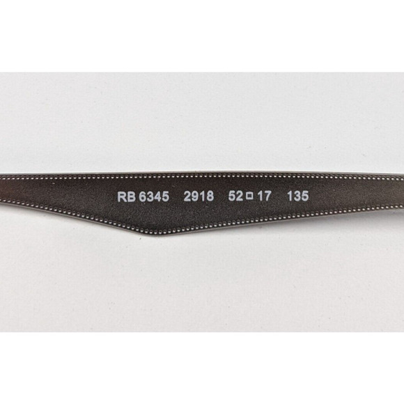 🕶️Ray-Ban RB6345 2918 Eyeglasses 52/17 135 /KAC616🕶️ - Picture 5 of 10